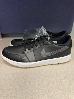 Nike Air Jordan 1 Low G Golf Black Anthracite Gum Brown DD9315-005 sz 13 Men's